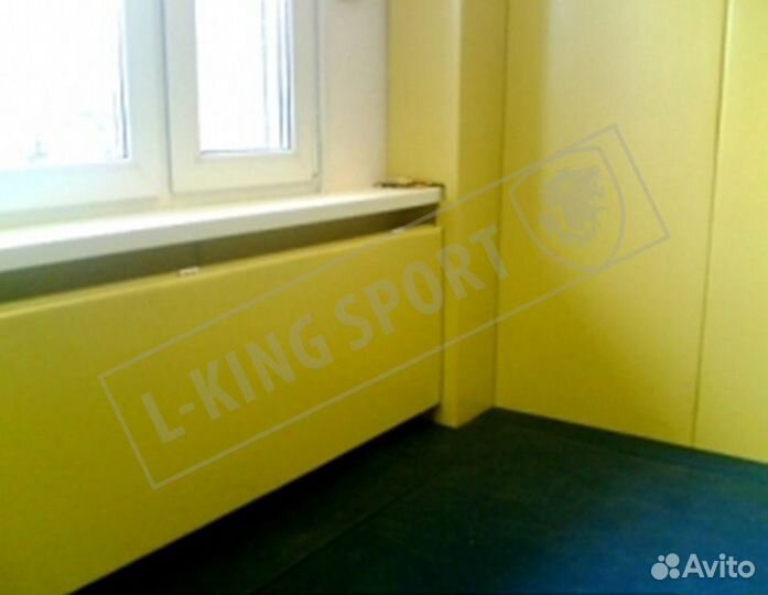 Протектор мат для стены на каркасе