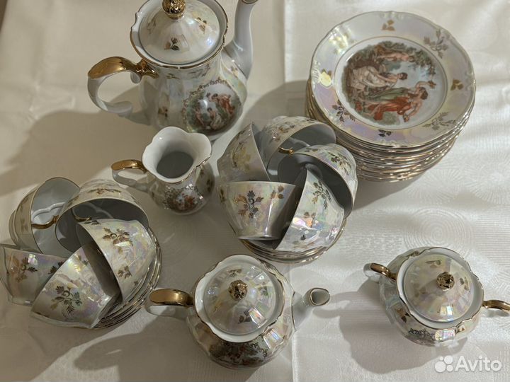 Мадонна,ГДР,чайный сервиз,не пользовались