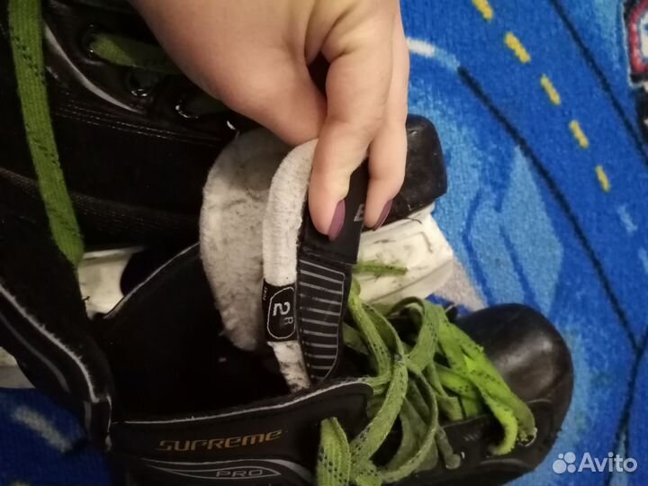 Хоккейные детские коньки bauer 34 размер