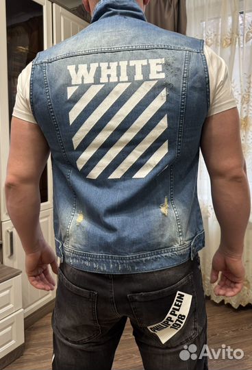 Жилетка off white