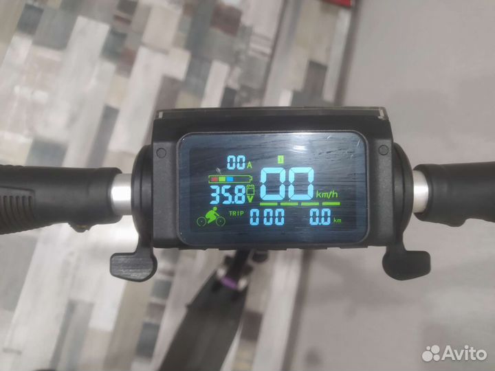 Электросамокат kugo s3 с улучшенный задним колесом