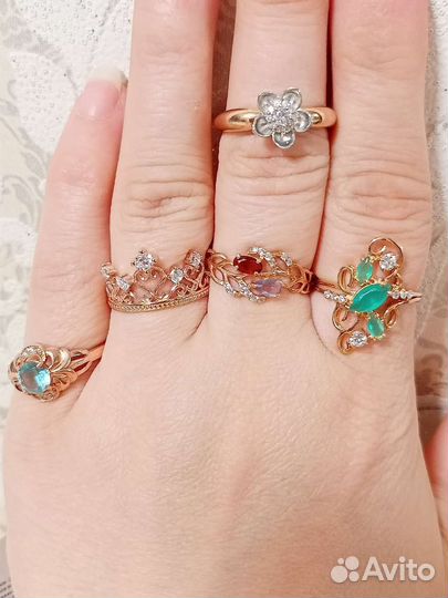 Кольцо золотое