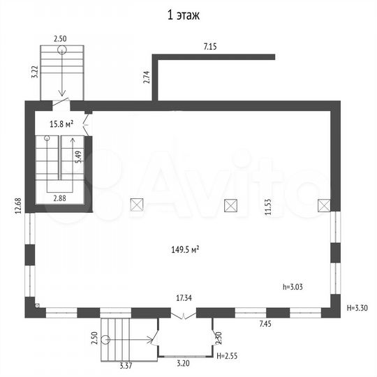 Торговая площадь, 178 м²