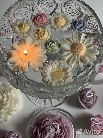 Свечи декоративные, плавающие