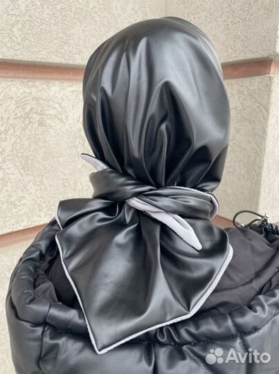 Кожаная косынка