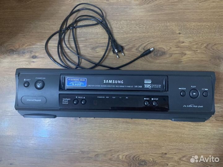 Видеомагнитофон samsung svr-240b