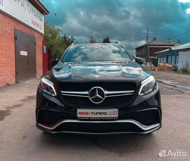 Комплект обвеса Mercedes GLE w166 стиль 63 AMG
