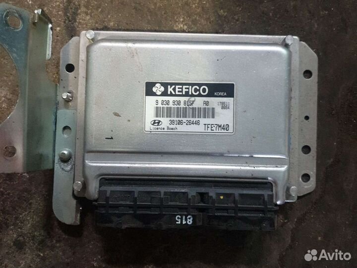 Блок управления двигателя хендай гетц