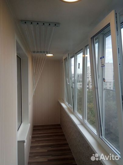 Пластиковые балконы собственное производств