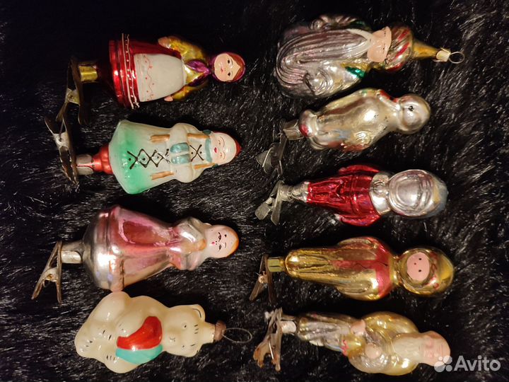 Елочные игрушки СССР