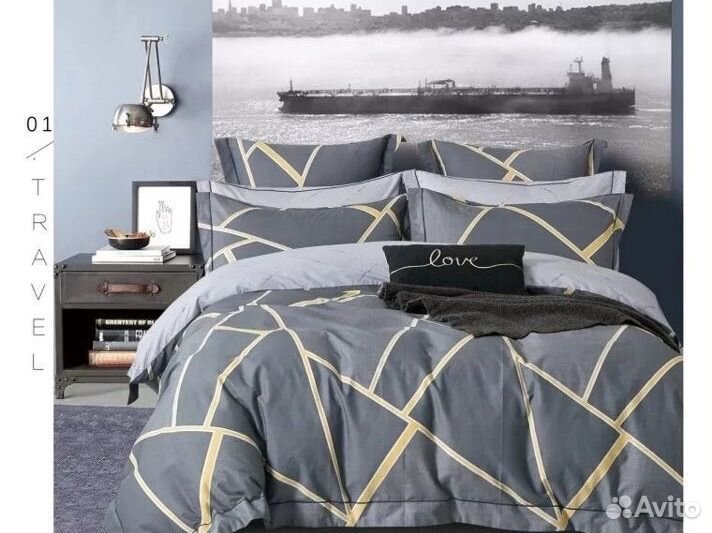 Комплект постельного белья сатин