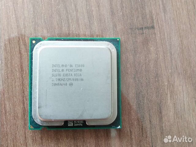 Процессор Intel Pentium E5800