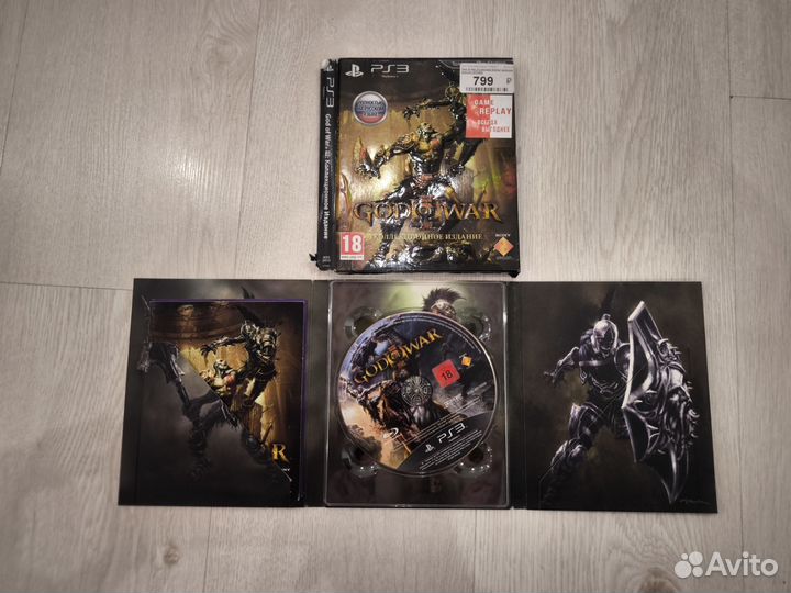 God of war 3 коллекционное издание ps3