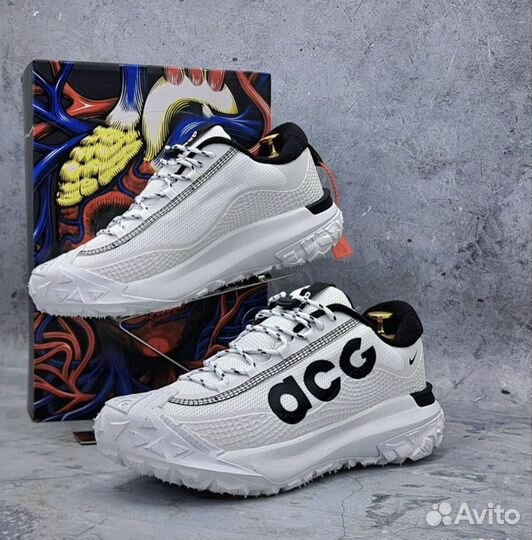 Кроссовки Nike ACG mountain fly gore tex white