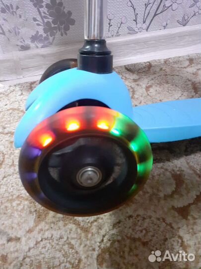 Самокат трехколесный детский бу