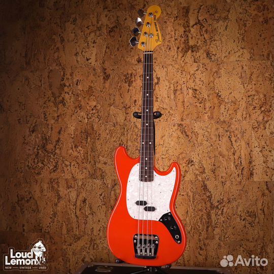 Fender MB98-70SD Mustang Bass Fiesta Red 1998