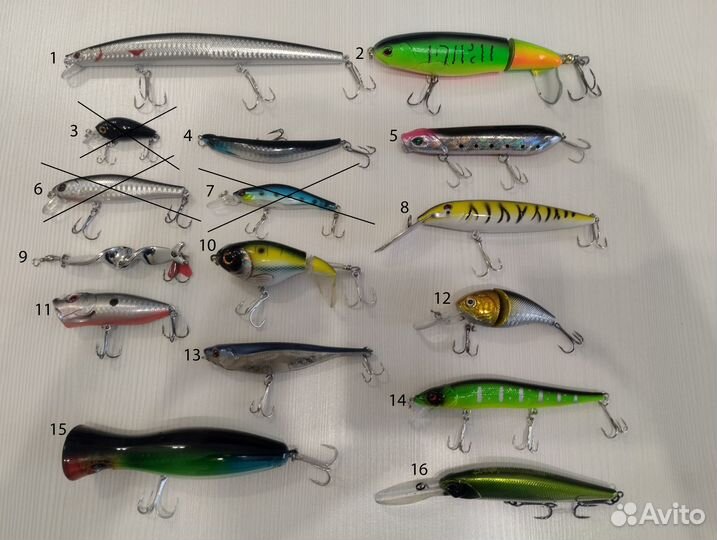 Рыболовные приманки, воблер, поппер