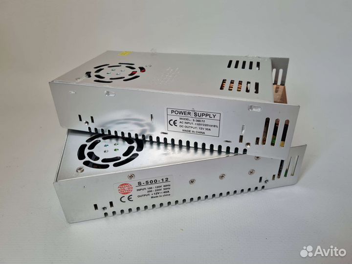 Блок питания для лент модулей линеек и в/камер 12В