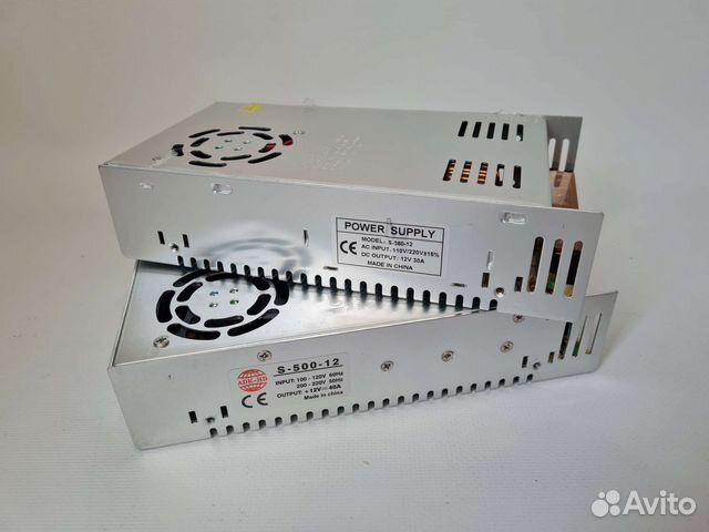 Блок питания для лент модулей линеек и в/камер 12В