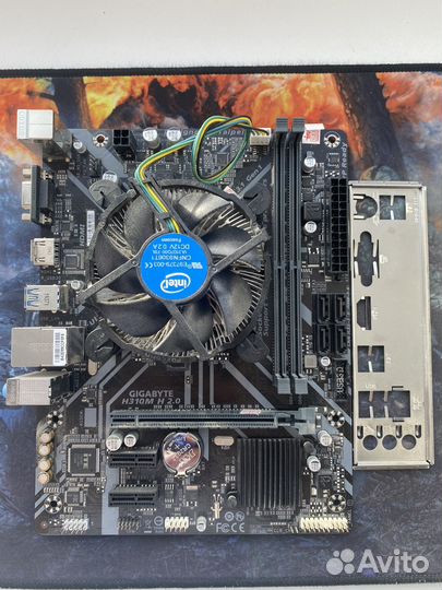 Intel core i3 9100f и gigabyte h310m