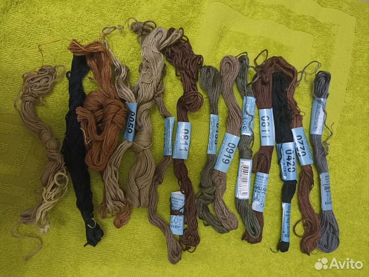 Нитки мулине гамма
