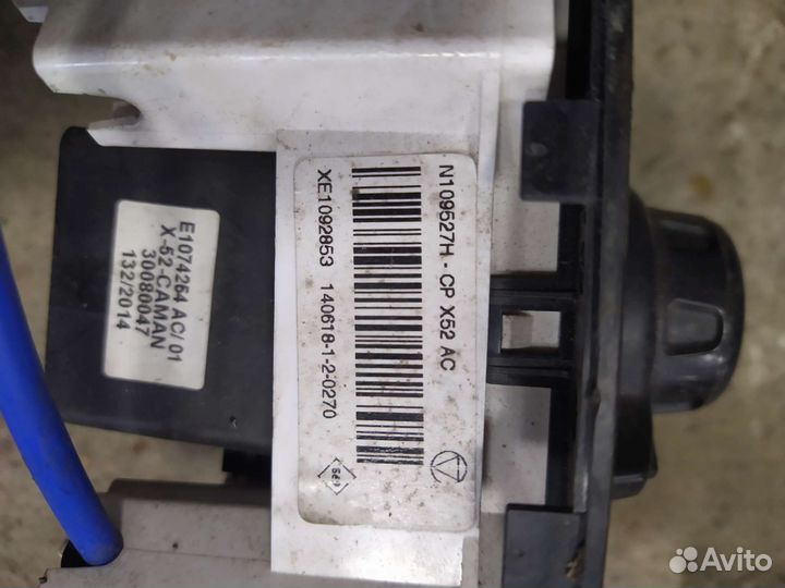 Блок управления отопителем renault logan 2