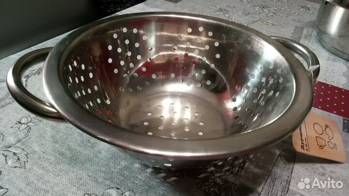 Дуршлаг нержавейка