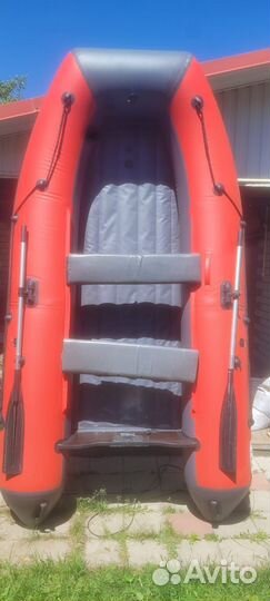 Надувная лодка пвх бу с мотором