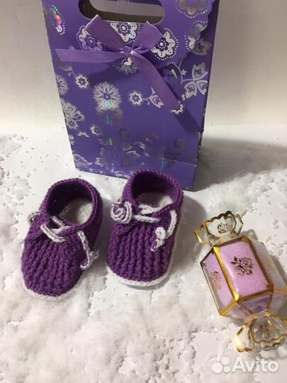 Пинетки вязаные