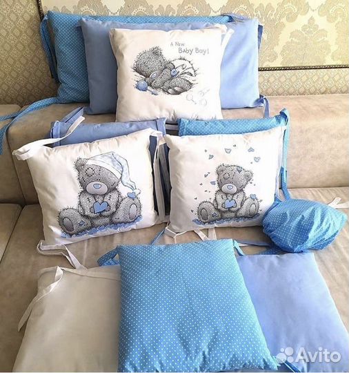 Бортики в кроватку