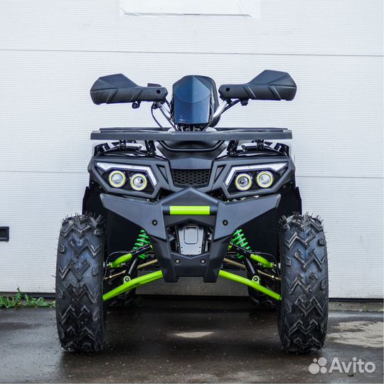 Квадроцикл MotoLand Wild Track 200 Lux (черный)