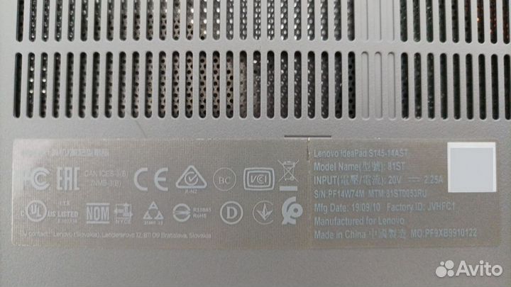 Ноутбук lenovo ideapad S145: A6-9225 radeon R4, 2