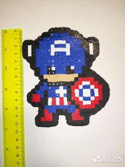 Герои Marvel Закладка Капитан Америка