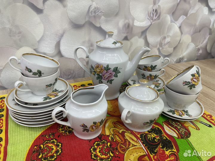 Чайно кофейный сервиз