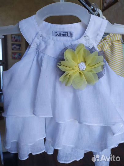 Летние вещи для девочки (1-2 года)