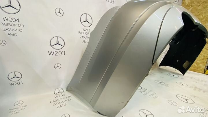 Бампер задний Mercedes W212 дорестайлинг