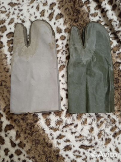 Рукавицы трехпалые