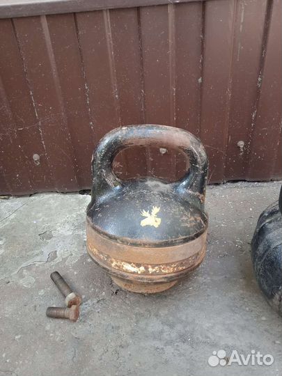 Гантели литые, гири