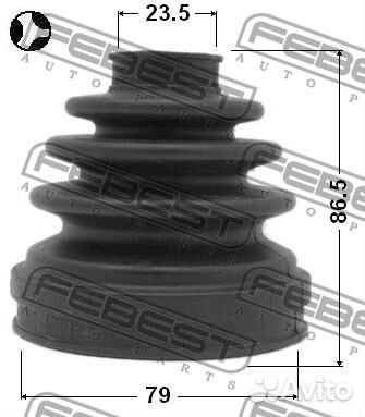 Пыльник шрус внутренний (79x86 5x23 5) комплект (n