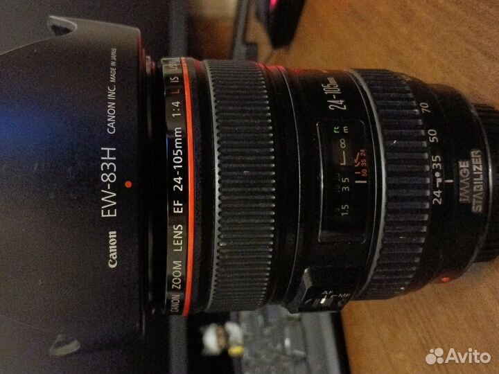 Фотообъектив Canon EF-24-105mm
