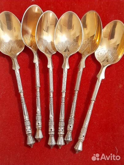 Ложки серебряные, старинные,Франция