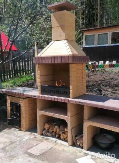 Печь-барбекю (мангал)