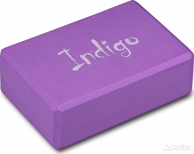 Блок для йоги indigo, 22.8x15.2x7.6 см, 6011hkyb
