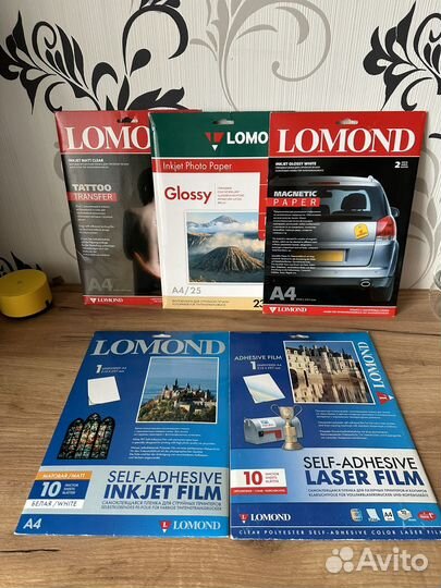 Фотобумага lomond разная