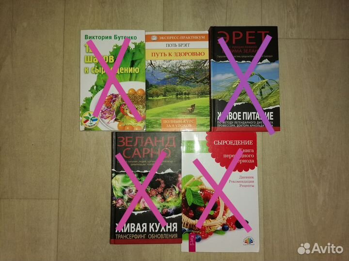 Сыроедение книги