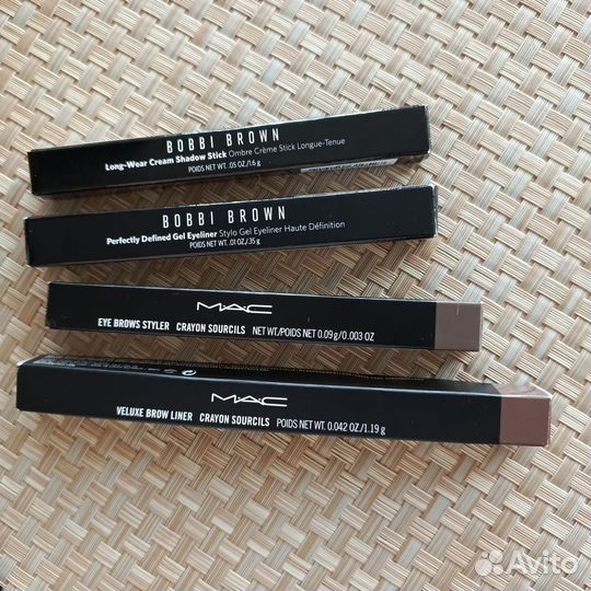 Bobbi brown и Mac карандаши тени оригинал