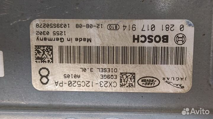 Блок управления двигателем Land Rover Range Rover Sport, 2012