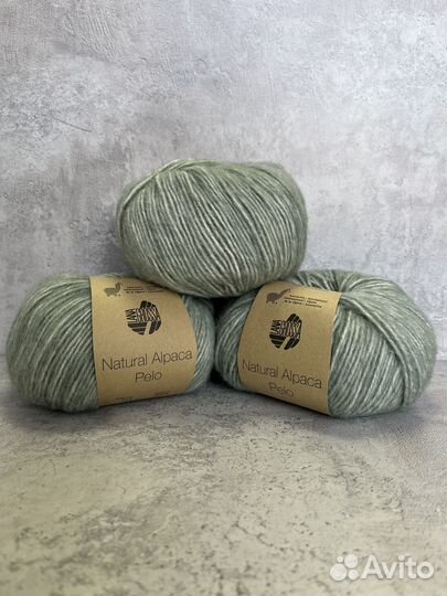 Пряжа Lana Grossa natural alpaca pelo