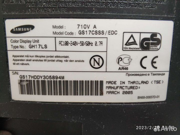 Монитор Samsung