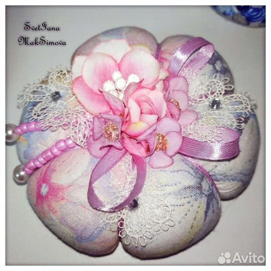 Игольница текстильная